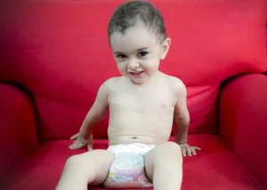 "לא רוצה להחליף חיתול!"